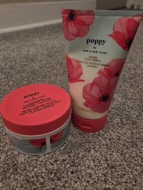 Poppy by Bath & Body Works Creamy Body Scrub & Whipped Butter